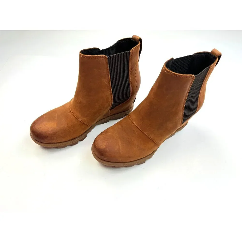 Sorel Joan of Arctic Wedge II Chelsea Bootie Women‎ 7.5 NL3754-222 Waterproof